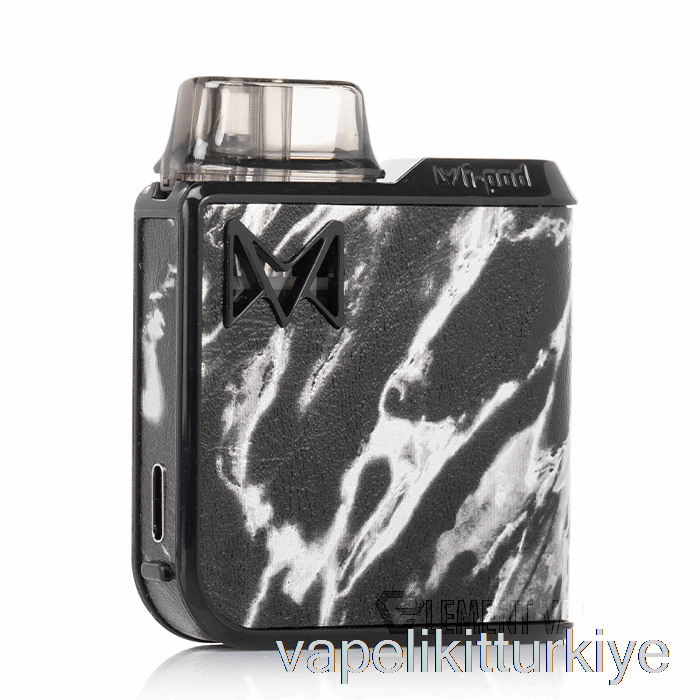 Vape Elektronik Sigara Mi-pod Pro Başlangıç ​​kiti Gümüş Mermer